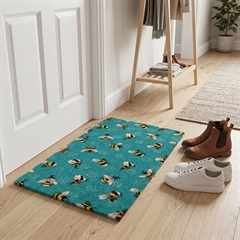 Rex London Dørmåtte i kokos 43x73 cm - Humlebier